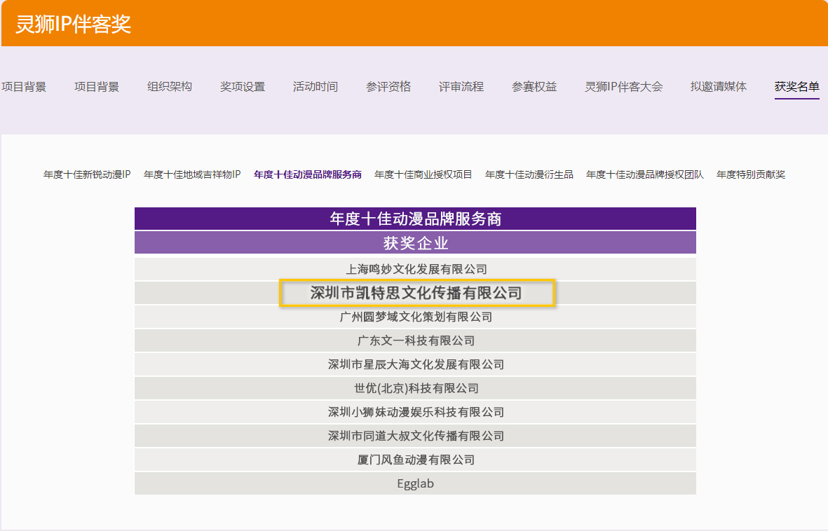 十三生笑蟬聯(lián)靈獅IP伴客獎
